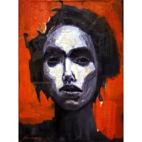 Arsalan Naqvi, 18 x 24 Inch, Acrylic on Canvas, Figurative Painting, AC-ARN-013